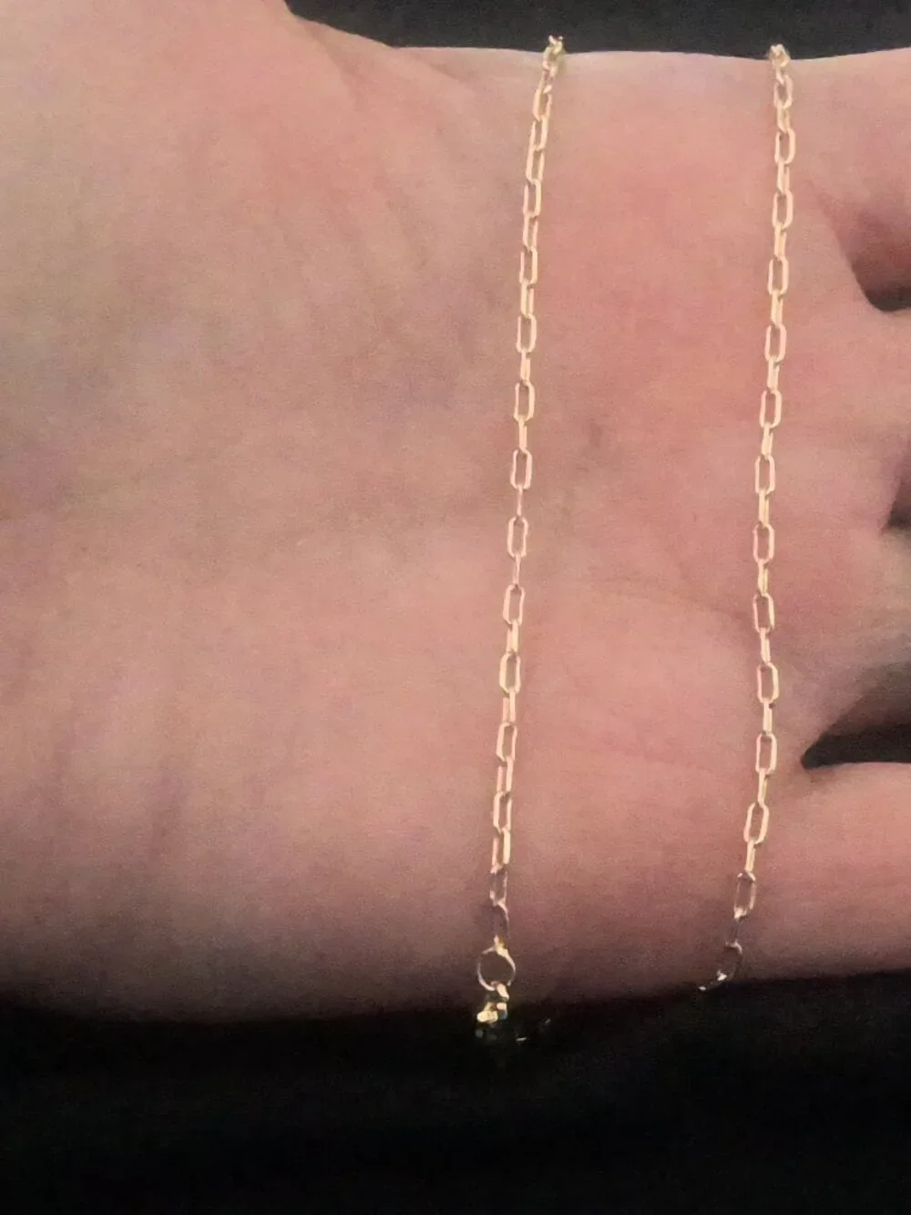 ✨2 for $30 NWOT 18K gold layered/bonded 1.7mm Italia Forzatina 16 inch chain